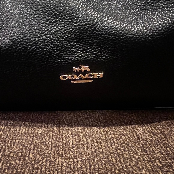 Coach Black Pebble Shoulder Bag - Picture 6 of 12